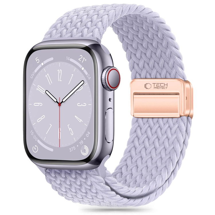 Tech-Protect Apple Watch (38/40/41/42mm) Armband NylonMag - Periwinkle | 5123 | AlltMobil