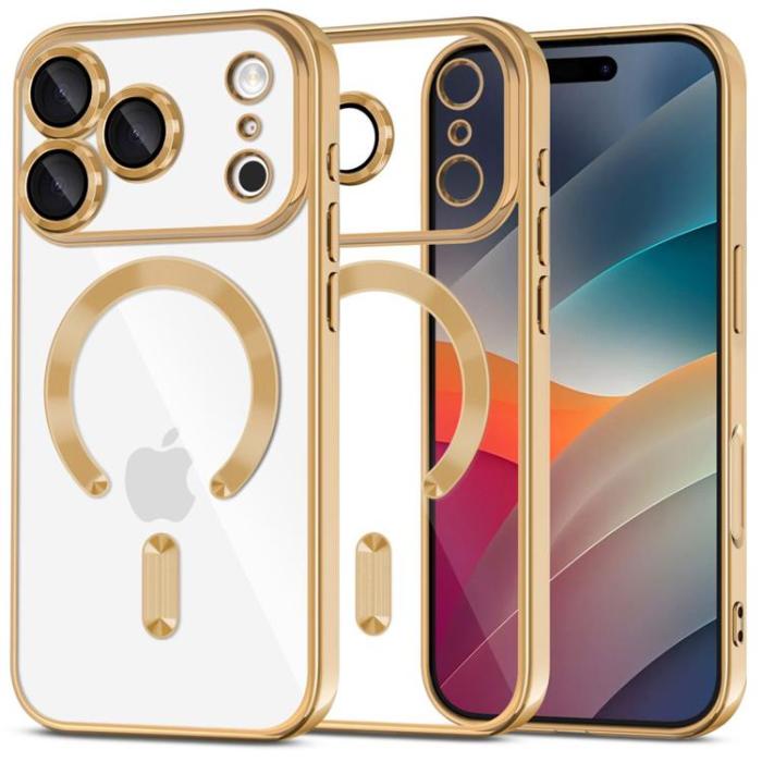 Tech-Protect - Tech-Protect iPhone 17 Pro Mobilskal Magsafe Flex - Guld