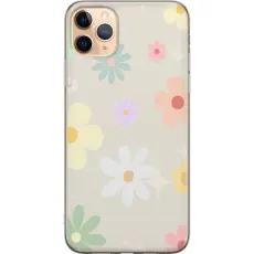Gustaf - Mobilskal till Apple iPhone 11 Pro Max med fejdande blommor