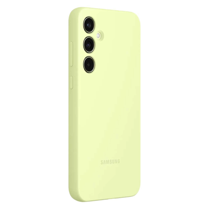 Samsung - Samsung Galaxy A55 Mobilskal Silikon - Grön