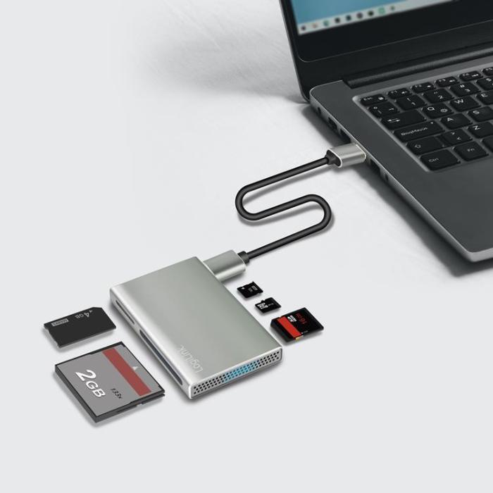 LogiLink - Logilink Minneskortsläsare 5-i-1 USB