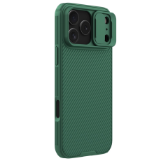 Nillkin - NILLKIN iPhone 17 Pro Max Mobilskal Slide Kamera Lid - Grön