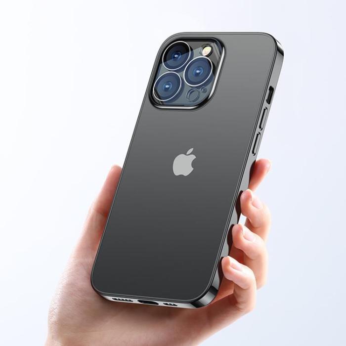 Joyroom - Joyroom iPhone 14 Skal 14Q Med Metallram - Svart