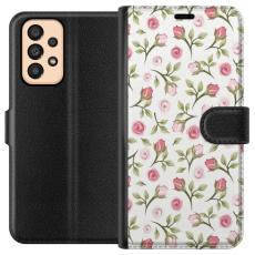iSecrets - Pl&aring;nboksfodral till Samsung Galaxy A33 5G med Blommigt