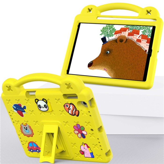 A-One Brand - iPad Air 2 (2014)/Air (2013) Skal EVA Kickstand Shockproof - Gul