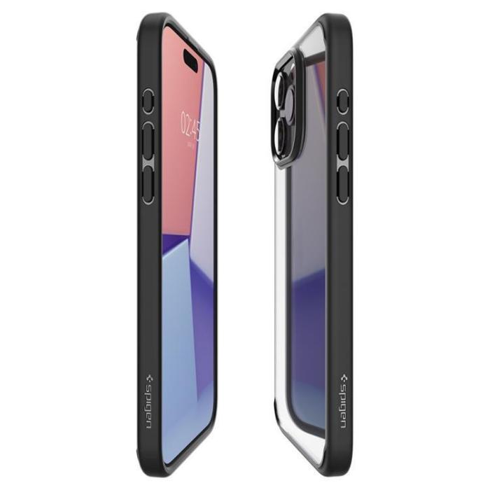 Spigen - Spigen iPhone 15 Pro Max Mobilskal Ultra Hybrid - Matte Svart