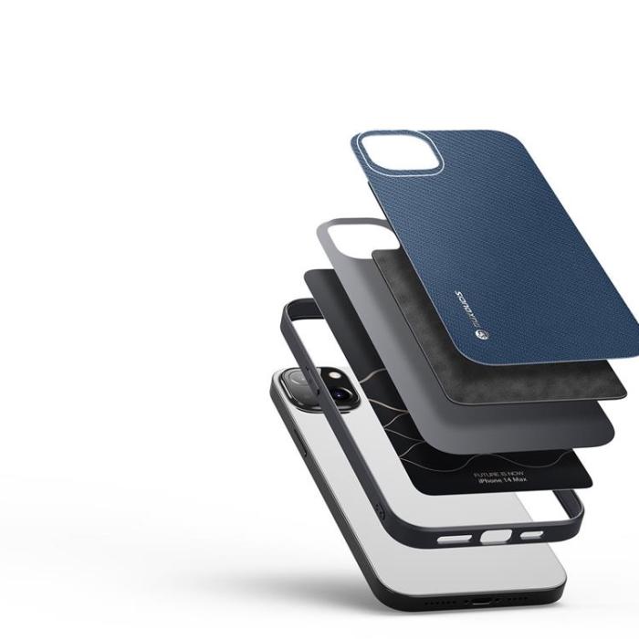 Dux Ducis - Dux Ducis iPhone 14 Plus Skal Fino Nylon - Blå