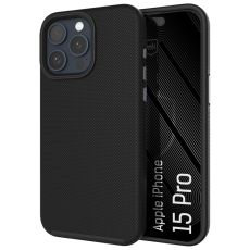 3MK - 3mk Mobilskal F&ouml;r iPhone 15 Pro Magsafe Fortis - Svart