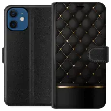 Gustaf - Pl&aring;nboksfodral till Apple iPhone 12 mini med Luxury Opulence