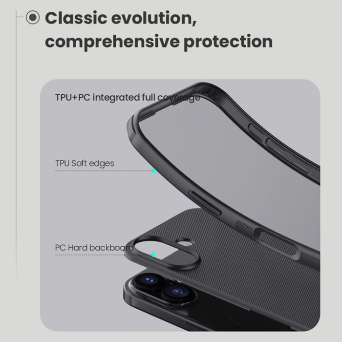 Nillkin - NILLKIN iPhone 17 Mobilskal Matte - Grön