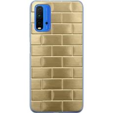 iSecrets - Mobilskal till Xiaomi Redmi 9T med Gyllene Murstenar