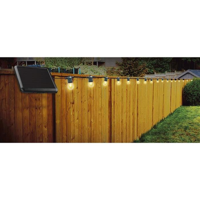 Forever Light - Forever Light SUNARI Solar Lampa LED Garland 7.5m 10 bulbs IP44