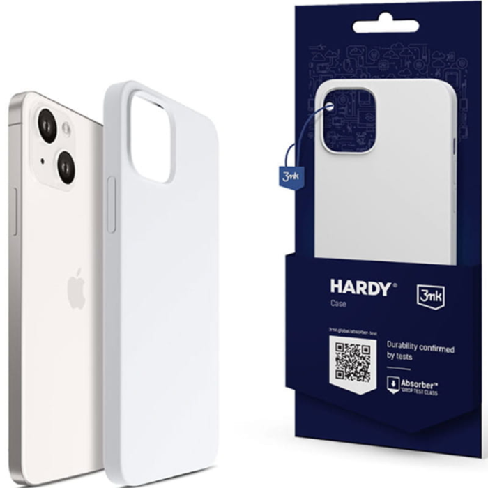 3MK - 3MK iPhone 15 Plus/14 Plus Mobilskal MagSafe Hardy - Silver