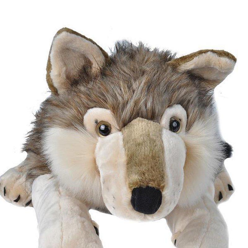 WILD R Gosedjur Jumbo Cuddlekins 76 cm Varg