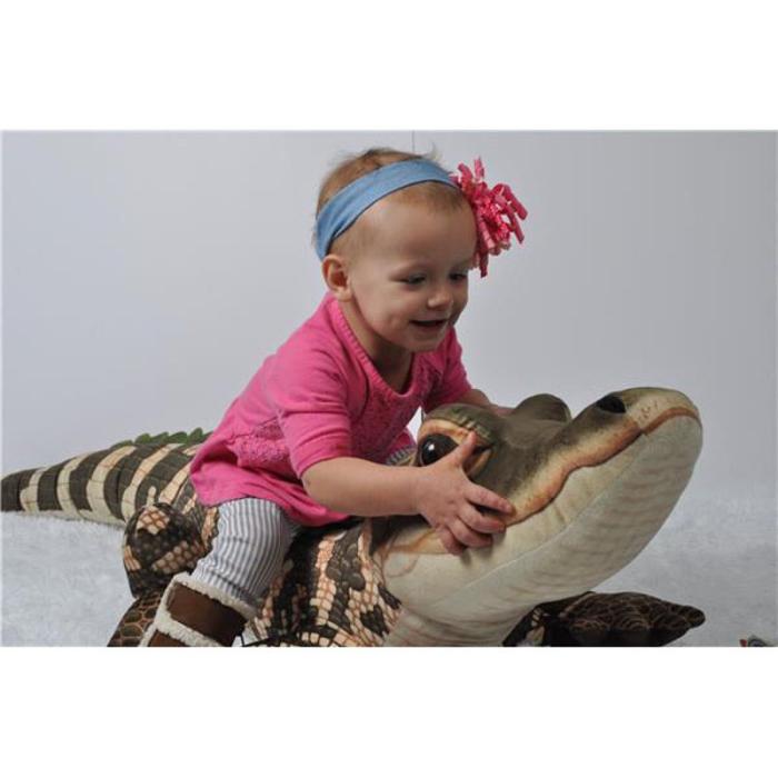 WILD R - WILD R Gosedjur Jumbo Living Stream 175 cm Alligator