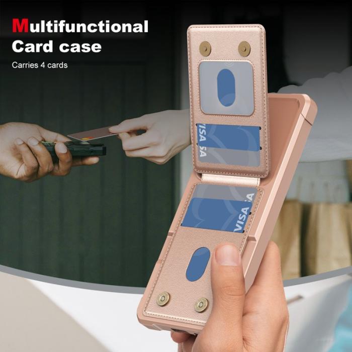 OEM - Mobilfodral för Samsung Galaxy S26 Ultra Kickstand Kortfack - Roséguld