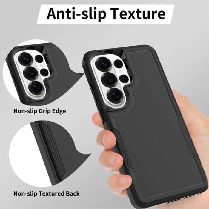 OEM - Mobilskal för Samsung Galaxy S26 Ultra Shockproof PC + TPU - Svart