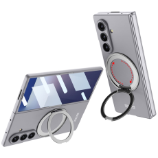 GKK - GKK Galaxy Z Fold 7 Mobilskal Med Skärmfilm - Grå