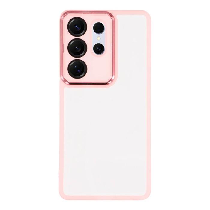 OEM - Mobilskal för Samsung Galaxy S26 Ultra TPU - Transparent Rosa