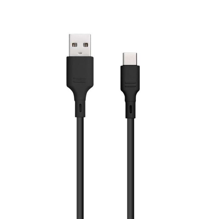 Blue Star - Blue Star USB-C till USB-A kabel 1m - Svart