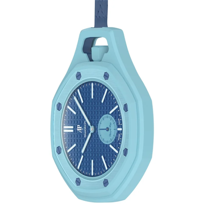 A-One Brand - Swatch Royal Pop Silikonskal med Stötskydd - Ljusblå