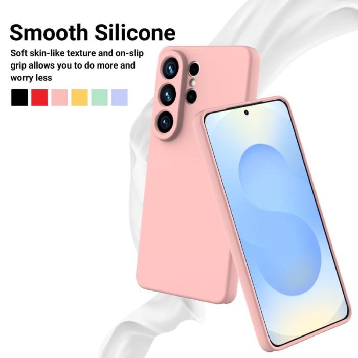 OEM - Mobilskal till Samsung Galaxy S26 Ultra Flytande Silikon - Rosa