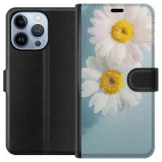 iSecrets - Plånboksfodral till Apple iPhone 13 Pro med Sommarblommor