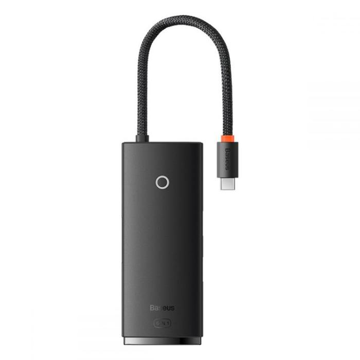 UTGATT1 - Baseus Lite Series 6-Port USB-C Hub Adapter - Svart
