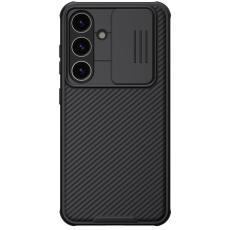 Nillkin - NILLKIN CamShield Pro Mobilskal f&ouml;r Samsung Galaxy S24 - Svart