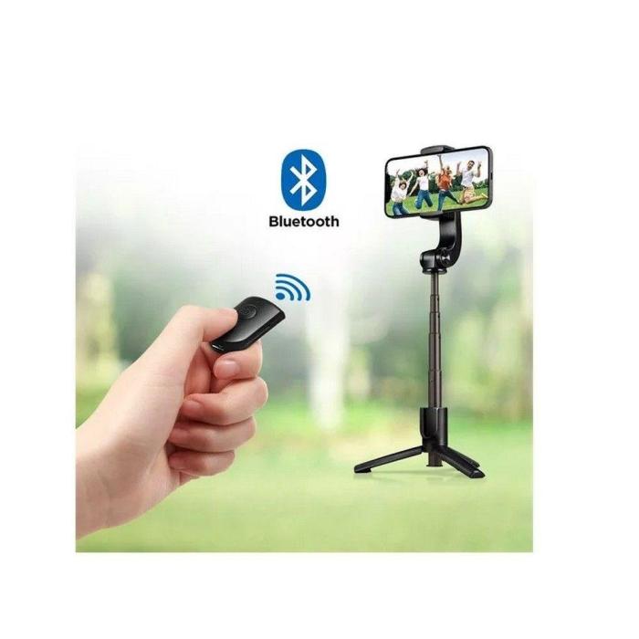 Spigen - Spigen S610W Gimbal Wireless Selfie Stick - Svart