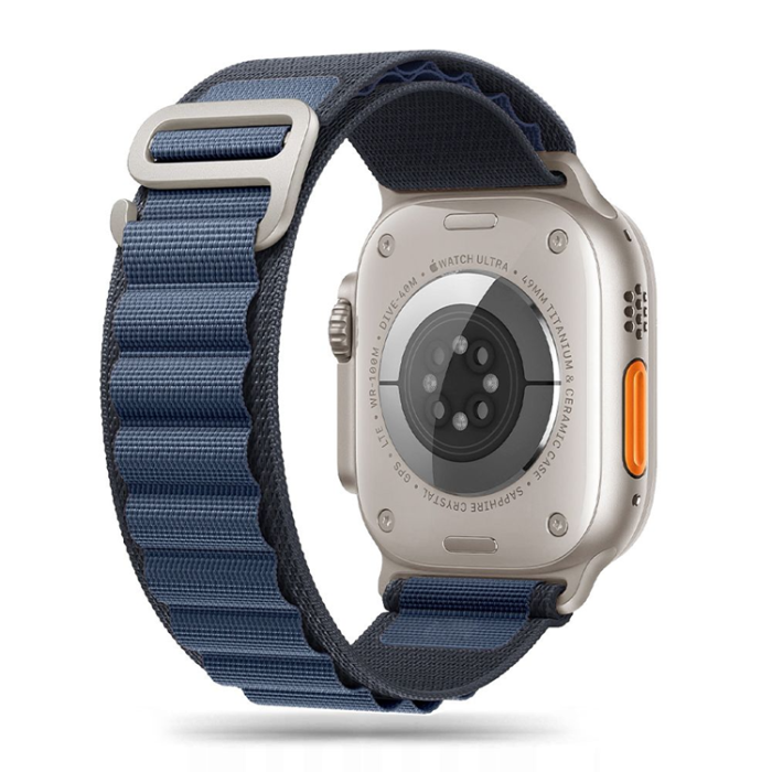 Tech-Protect - Tech-Protect Armband För Apple Watch (44/45/46/49mm) Nylon Pro - Marinblå