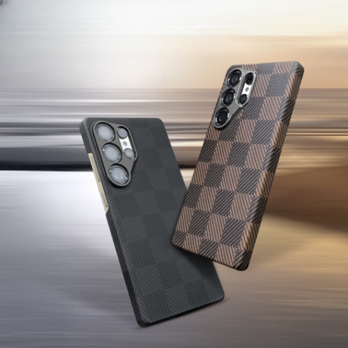 A-One Brand - Galaxy S25 Ultra Mobilskal MagSafe Kevlar - TriColor Rain