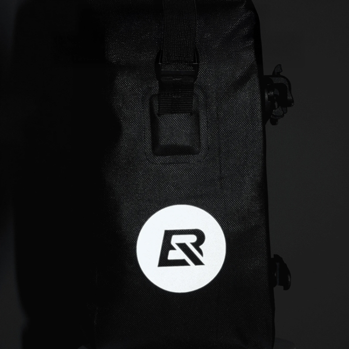 Rockbros - Rockbros Vattentät Cykelväska med Axelrem Montering Fram/Bak 10-14l - Svart