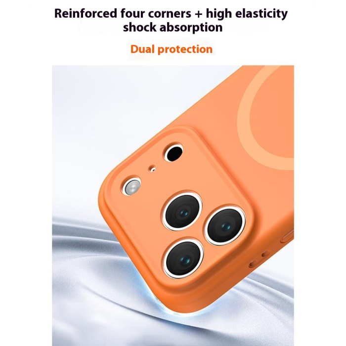 A-One Brand - iPhone 17 Pro Mobiskal MagSafe Precision Fit - Krämgul