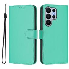 OEM - Samsung Galaxy S26 Ultra Fodral Konstl&auml;der - Gr&ouml;n