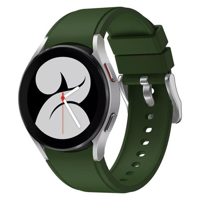 OEM - Galaxy Watch 6 Classic (47mm) Armband Silikon - Army Grön