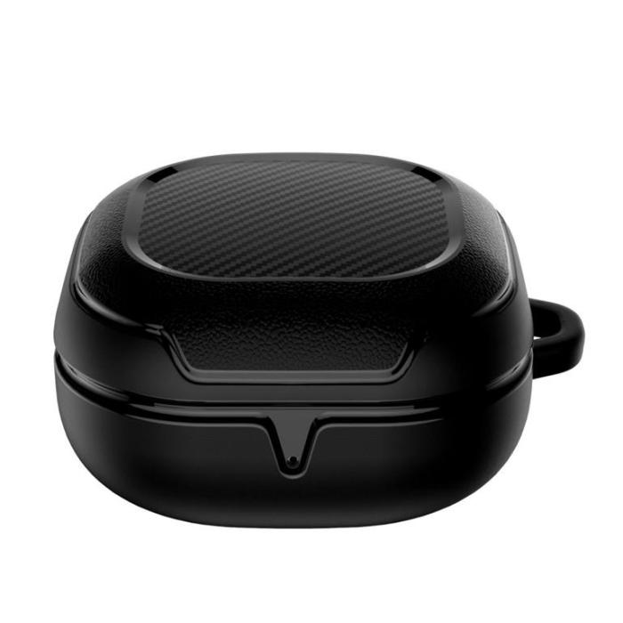 Tech-Protect - Galaxy Buds 2 Pro/2/Live/Pro Skal Rough Carbon - Svart