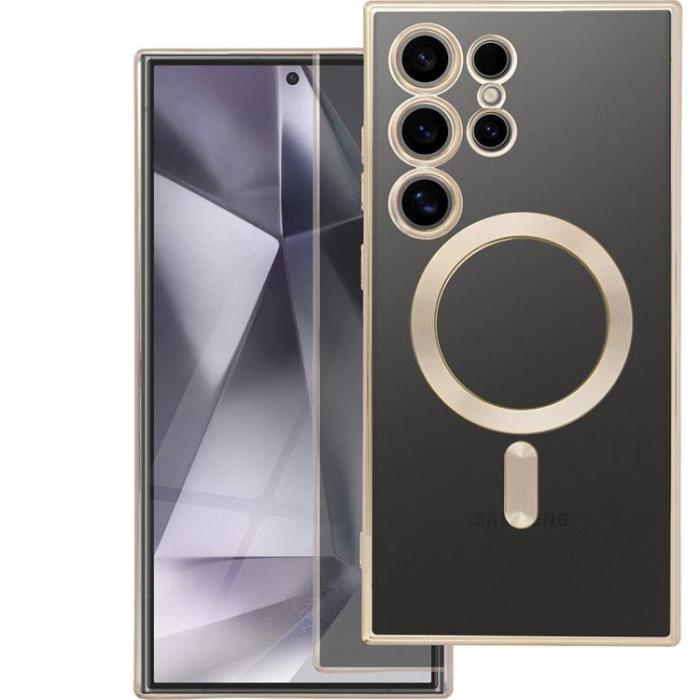 OEM - Galaxy S25 Mobilskal Magsafe Electro Mag - Guld