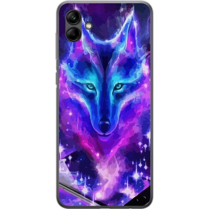 iSecrets - Mobilskal till Samsung Galaxy A05 med Neon Varg