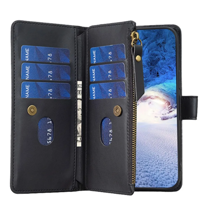 Taltech - Google Pixel 7A Plånboksfodral BF Style-19 - Svart