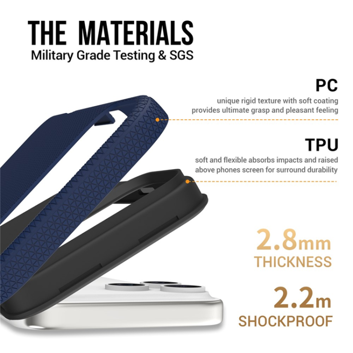 A-One Brand - iPhone 17 Pro Max Mobilskal MagSafe Protective TPU+PC