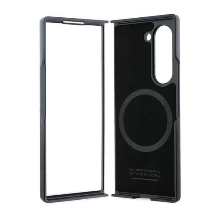 BMW - BMW Galaxy Z Fold 6 Mobilskal MagSafe Carbon Tricolor - Svart