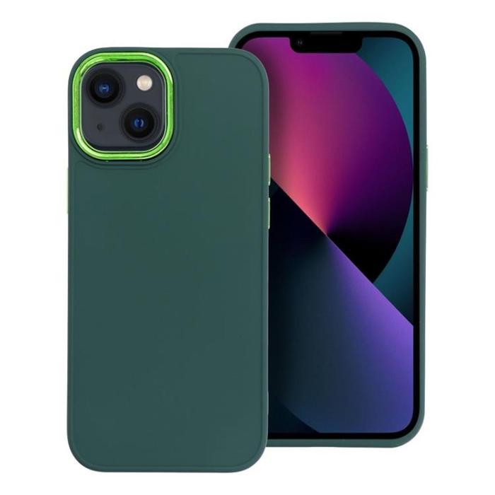 OEM - iPhone 13 Mini Mobilskal Frame - Grön
