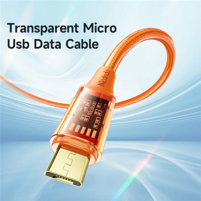 MCDODO - MCDODO USB - Micro-USB 3A Kabel 1.2m CA-210 Amber - Orange