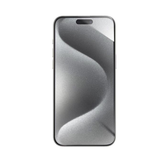 Forcell - Forcell iPhone 15 Härdat Glas Skärmskydd 5D