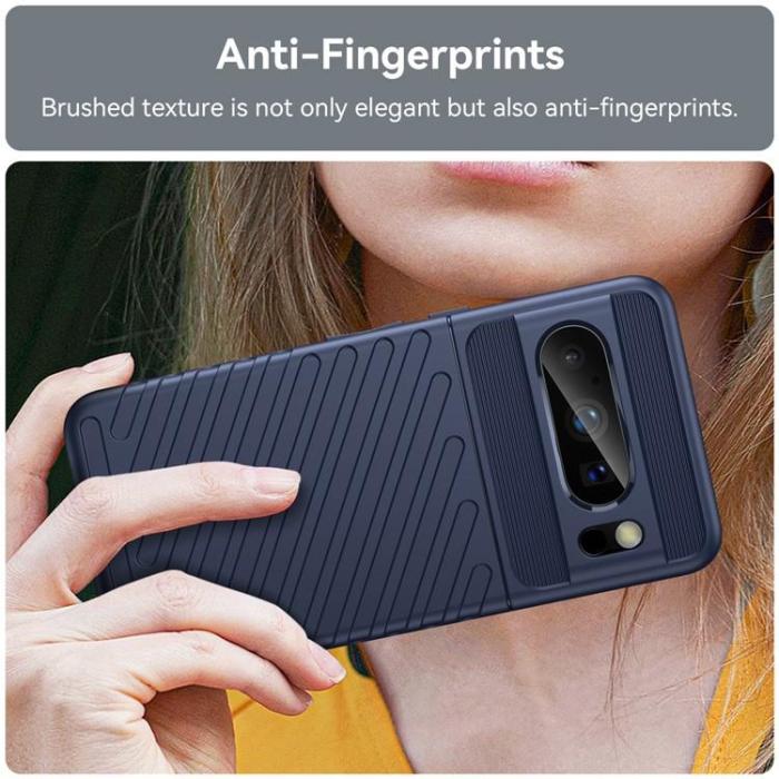 OEM - Google Pixel 8 Mobilskal Thunder Twill - Blå