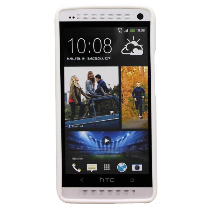 UTGATT4 - Goospery Jelly Case till HTC One (M7) (Vit)