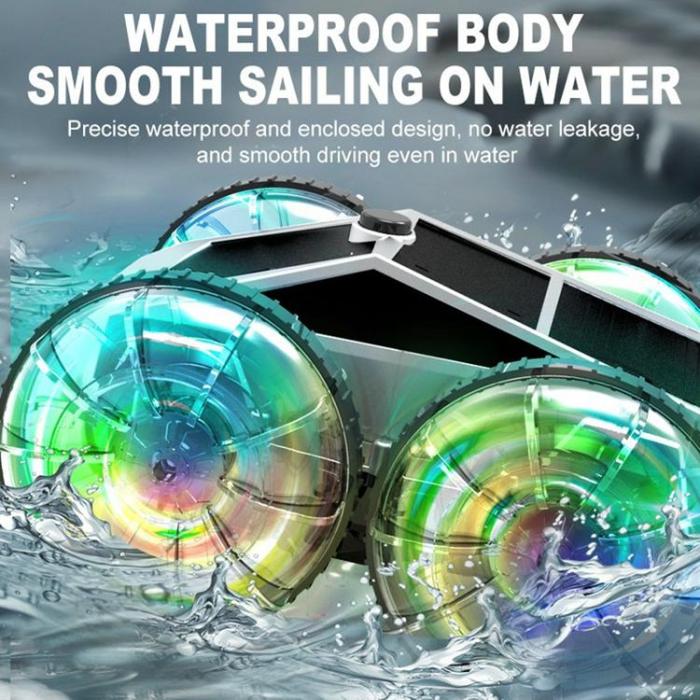 OEM - 2.4G Amfibisk Stuntbil RC Fordon Vattenyta Drifting för Barn (Ålder 3+)