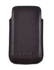 OEM - FORCELL Piko läderpouch (Svart)