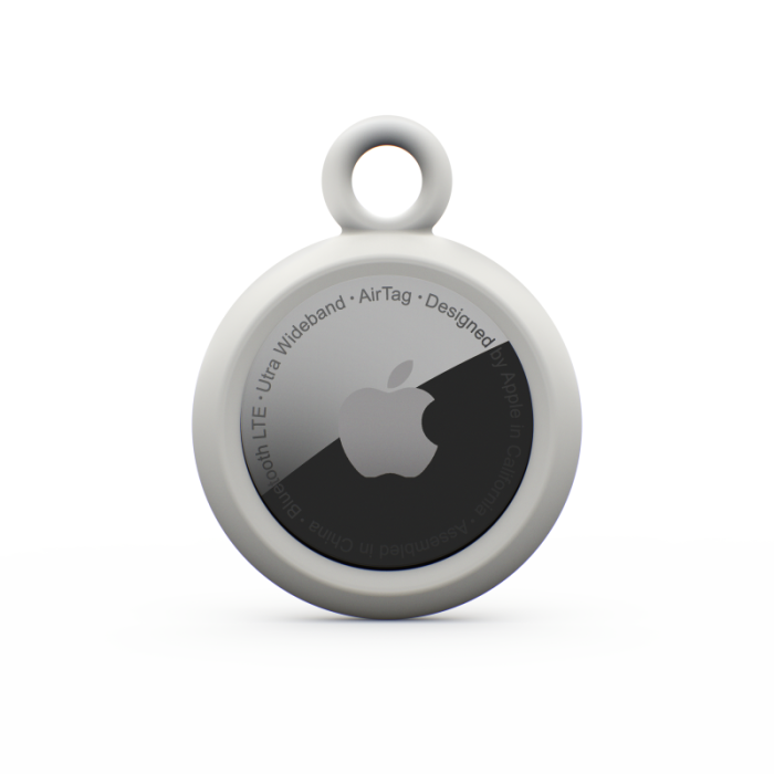 UTGATT1 - UAG - Apple AirTags U Dot Keychain - Marshmallow